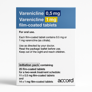 Vareniciline film-coated tablets
