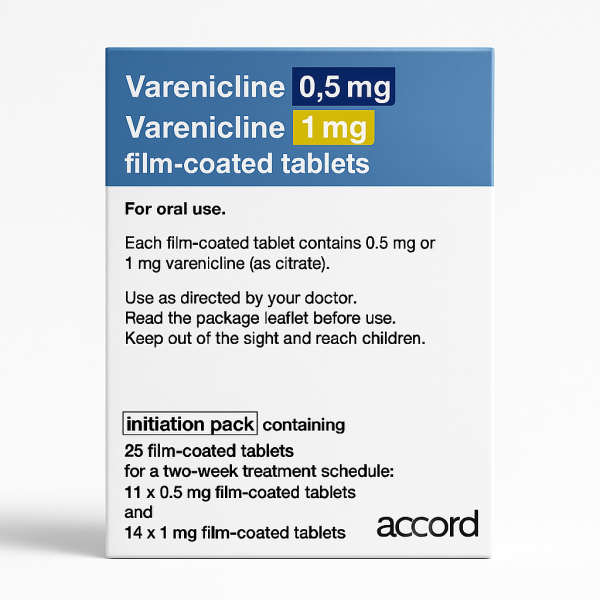 Vareniciline film-coated tablets