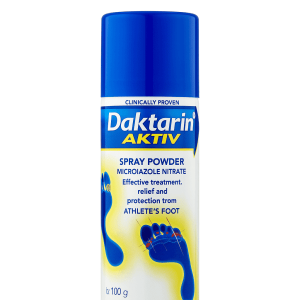 Daktarin Aktiv (Miconazole) Spray Powder - 100g