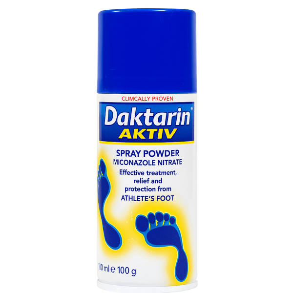 Daktarin Aktiv (Miconazole) Spray Powder - 100g - Image 2